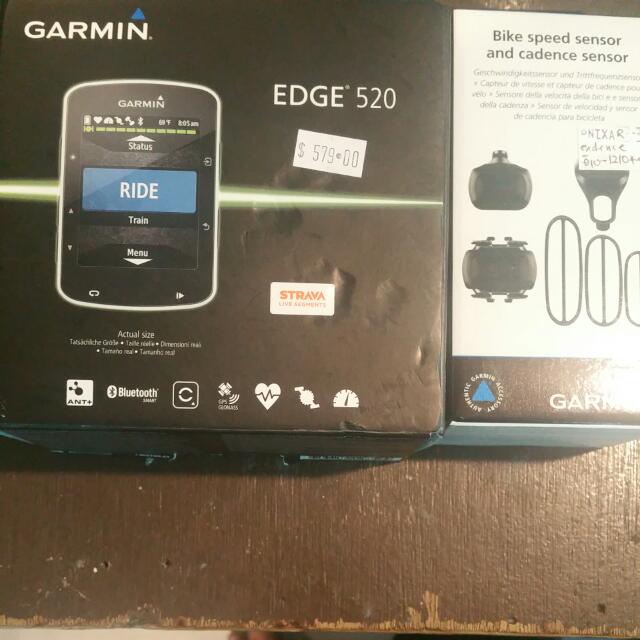 garmin edge 520 cadence sensor