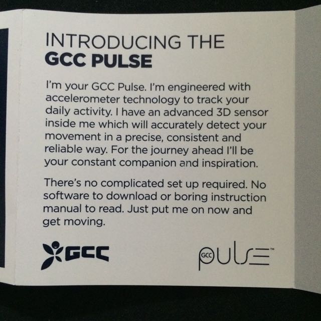 GCC Pulse Pedometer, Health & Nutrition, Health Monitors & Weighing ...