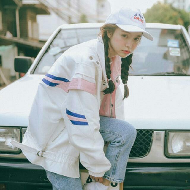 Instock Evain Okay Tumblr Baseball Cap Women S Fashion On