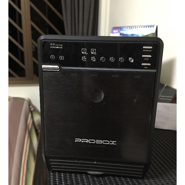 Mediasonic ProBox 4 Bay 3.5' SATA Hard Drive Enclosure USB 2.0