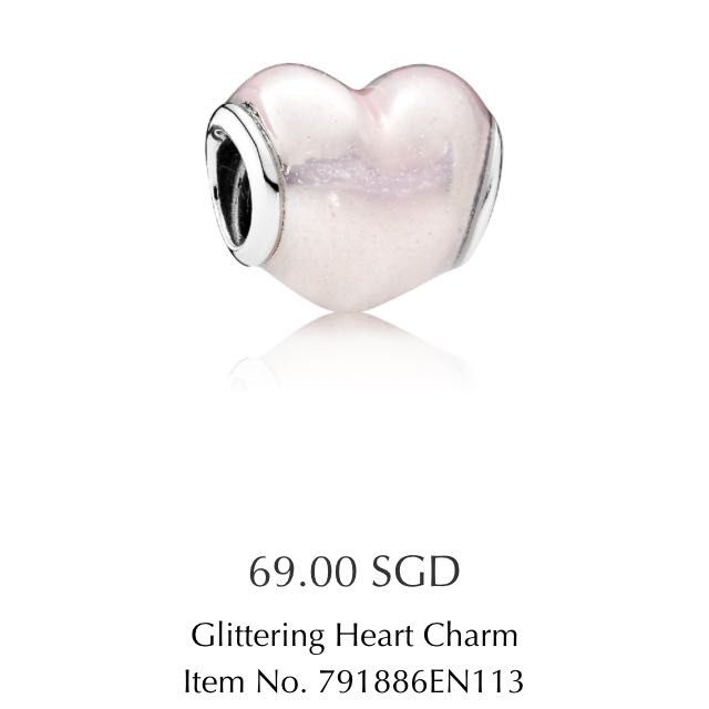 Glittering hearts of pandora hot sale