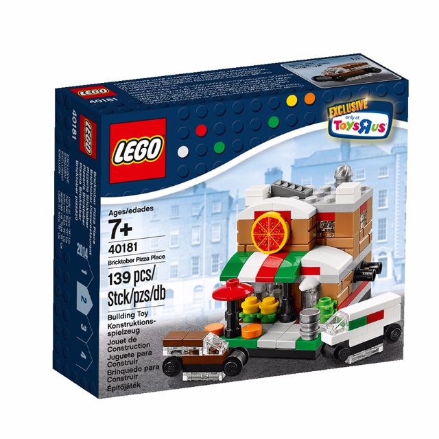 LEGO 40181 Toys R Us Bricktober Pizza Place, Hobbies & Toys, Toys ...