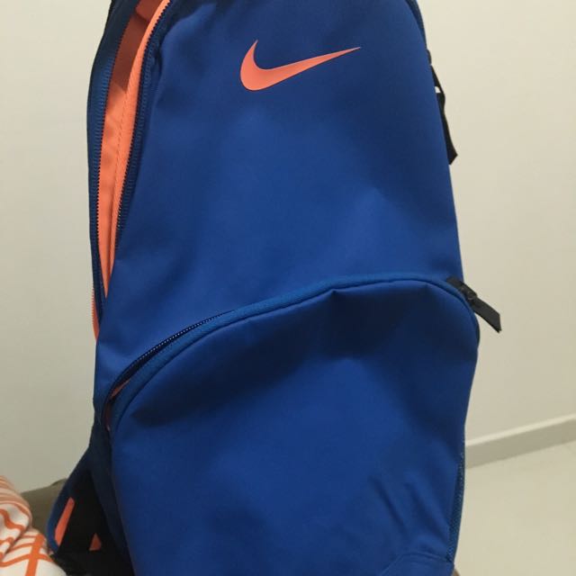 blue nike air max backpack