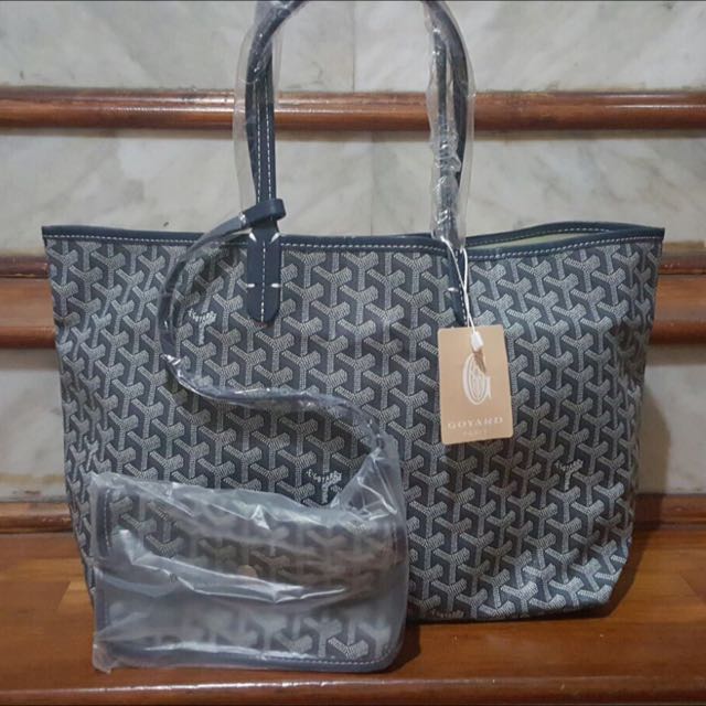 goyard bag gray