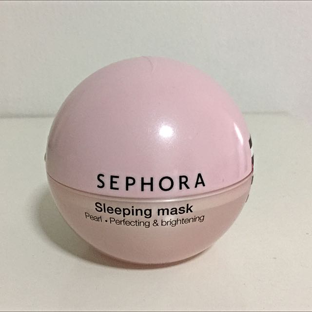 Sephora Sleeping Mask Pearl Health Beauty On Carousell,Black And White Heads Removal Cream