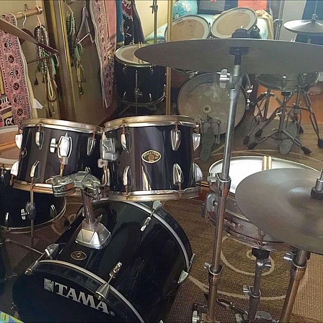 TAMA DRUM SET, Hobbies & Toys, Music & Media, Music Accessories on