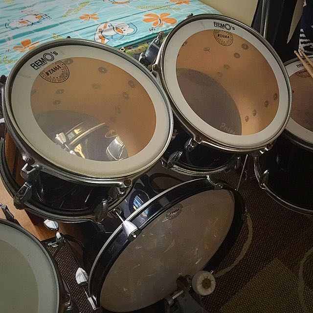 TAMA DRUM SET, Hobbies & Toys, Music & Media, Music Accessories on