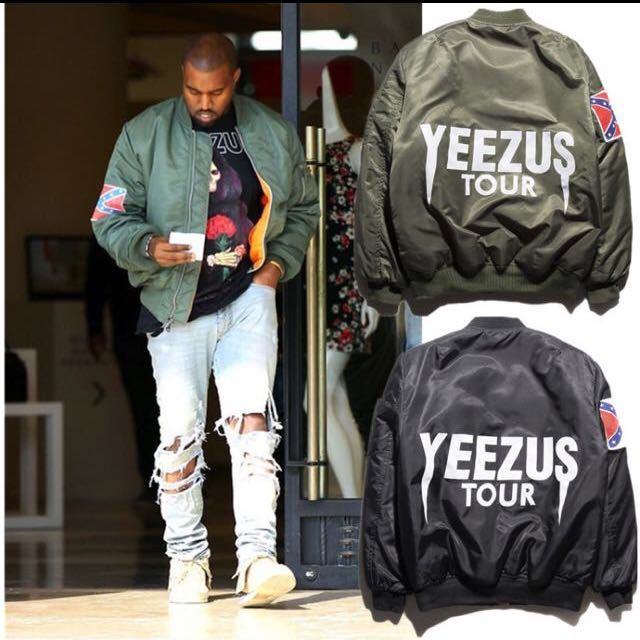 yeezy bomber jacket tour