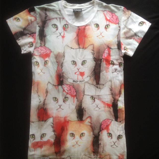 Authentic Drop Dead T Shirt Men S Fashion On Carousell