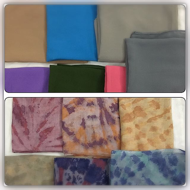 bawal shawl chiffon