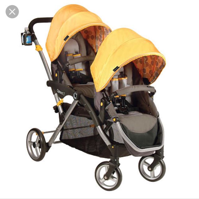 Contours Options Lt Double Stroller Yellow 2024 www.alhudapk
