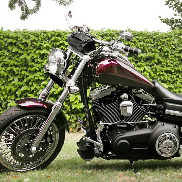 custom dyna exhaust