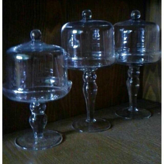 Mini Glass Cake Dome With Stand Pending Home Appliances On Carousell