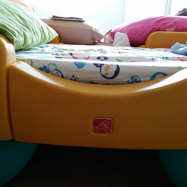 Preloved Step 2 Toddler Car Bed, Babies & Kids, Baby Nursery & Kids