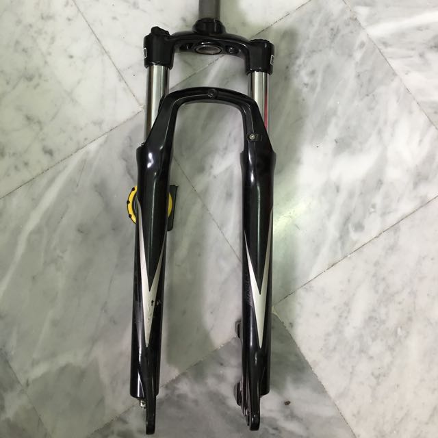 straight steerer suspension fork