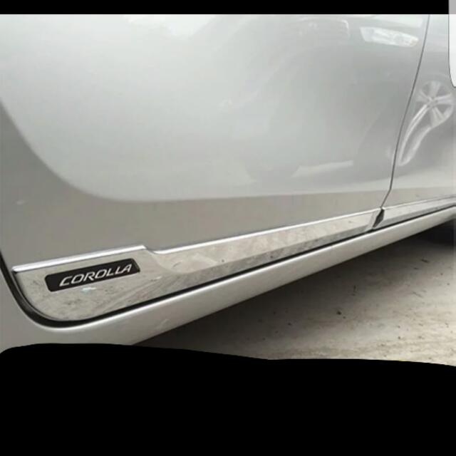 toyota corolla chrome accessories