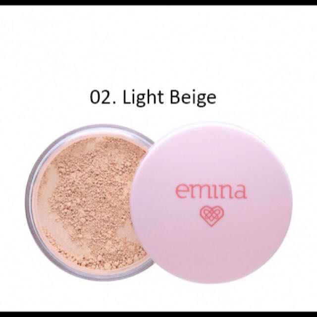 Emina Bare With Me Mineral Compact Powder 02 Light Beige Kesehatan Kecantikan Di Carousell