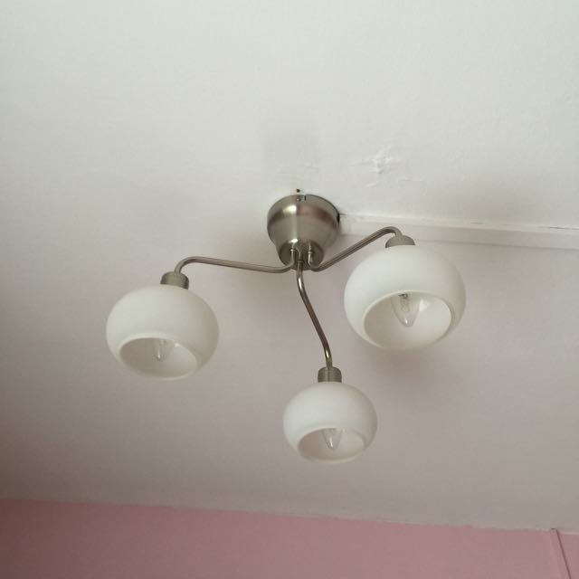 Ikea Alghult Ceiling Lamp Light Furniture On Carousell
