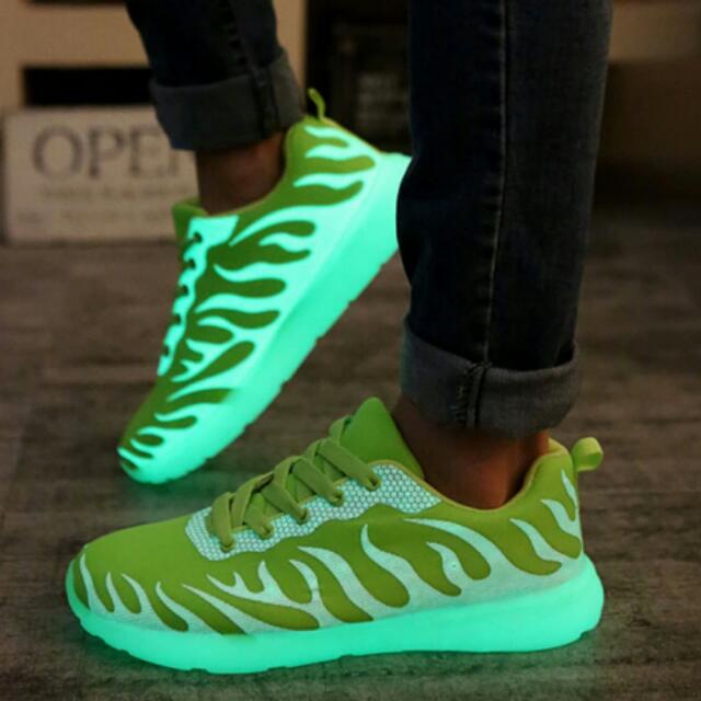 light up casual shoes for adults men women lighted designer