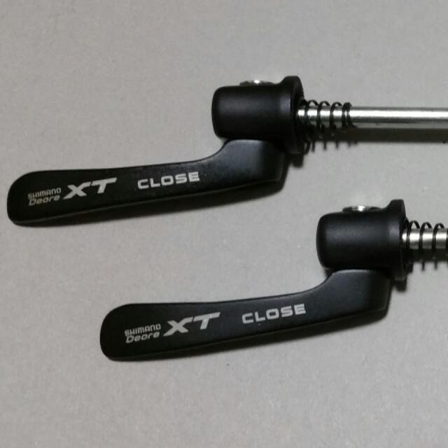 Reserved Shimano XT QR Skewers. 100mm And 135mm Sports Equipment Bicycles Parts Parts Accessories on Carousell