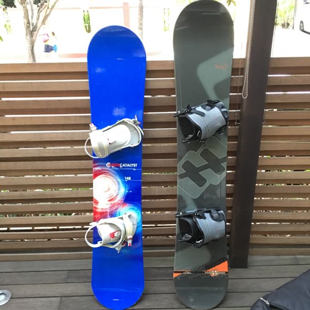 VISION Millennium 162 cm Snowboard with Morrow bindings 