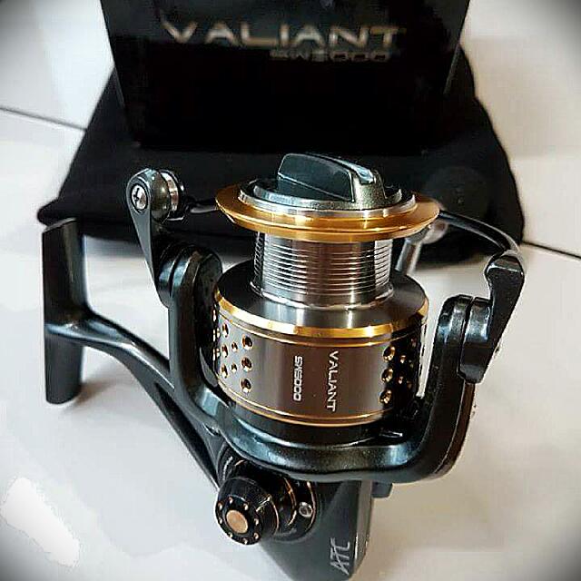 ATC Valiant 3000 Reel, Sports Equipment, Fishing on Carousell