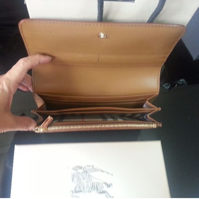 Burberry Penrose Continental Wallet Luxury on Carousell