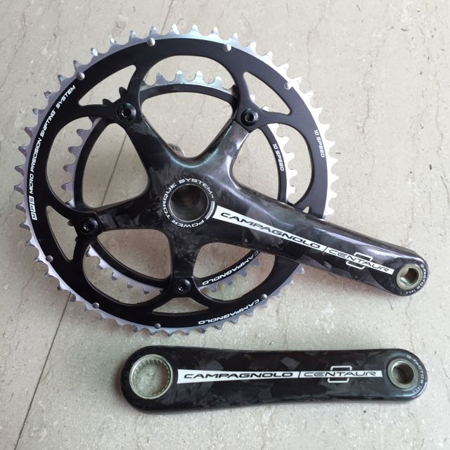 Campagnolo centaur carbon crankset hotsell