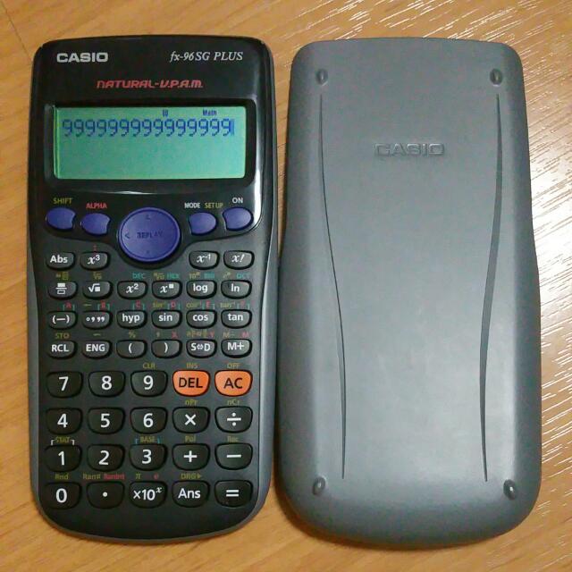Casio Scientific Calculator fx 96SG PLUS, Everything Else on Carousell