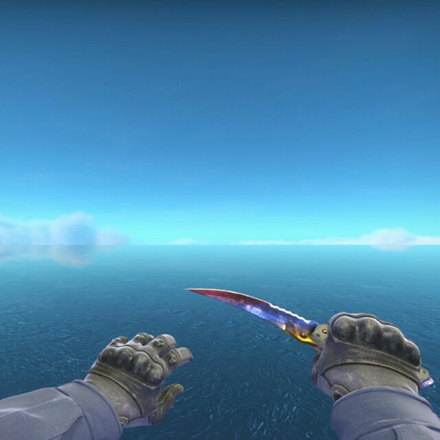 Flip Knife Marble Fade, Hobbies & Toys, Toys & Games on Carousell