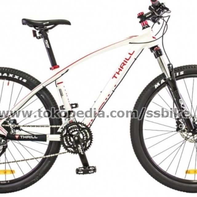 Thrill Mtb 27 5 Quot Ravage 5 0 Putih Olah Raga Di Carousell