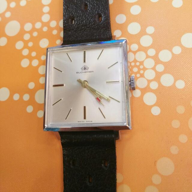 Vintage bucherer online swiss watches