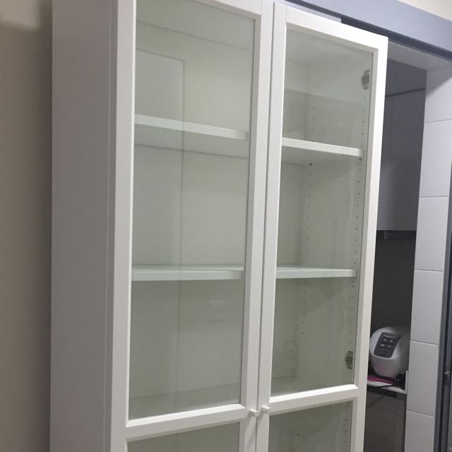 Ikea Billy Bookcase With Glassdoors Furniture On Carou