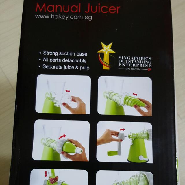 Manual Juicer Hockey, TV & Home Appliances, Kitchen Appliances