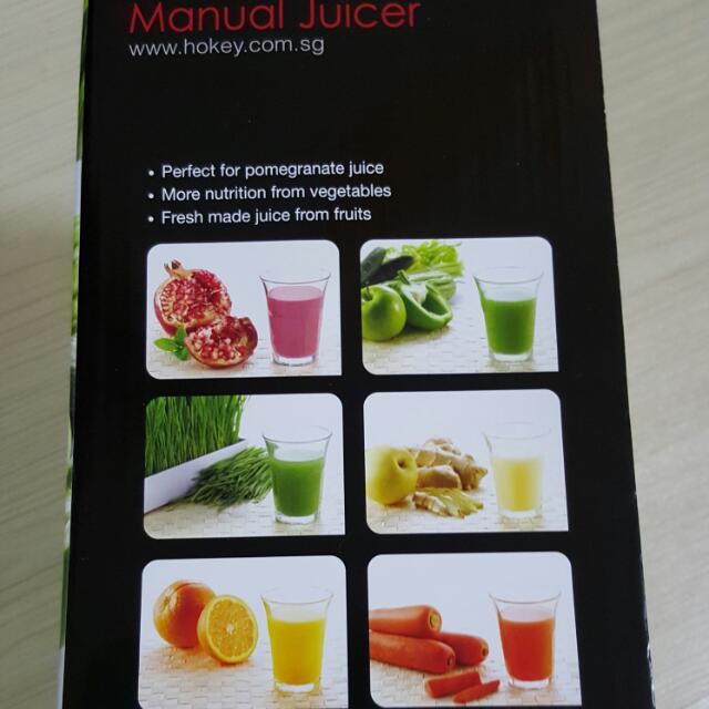 Manual Juicer Hockey, TV & Home Appliances, Kitchen Appliances