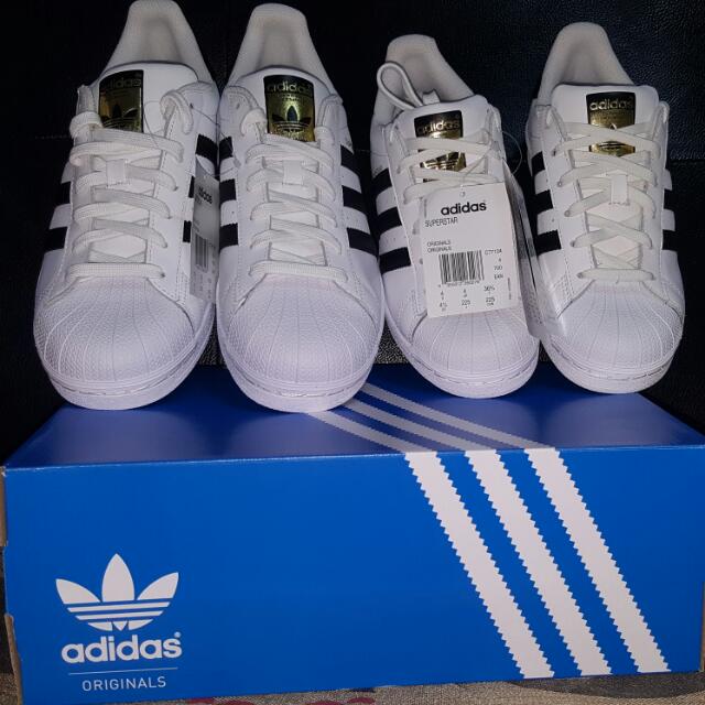 Adidas Superstar Dlx Edition Couple Shoe, Women'S Fashion, Footwear,  Sneakers On Carousell
