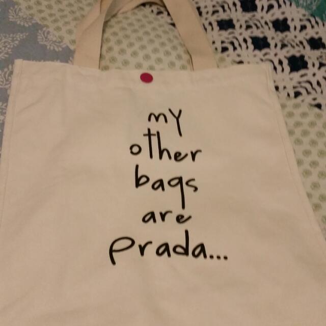 My Other Bag Is A Prada Up To 68 Off Free Shipping