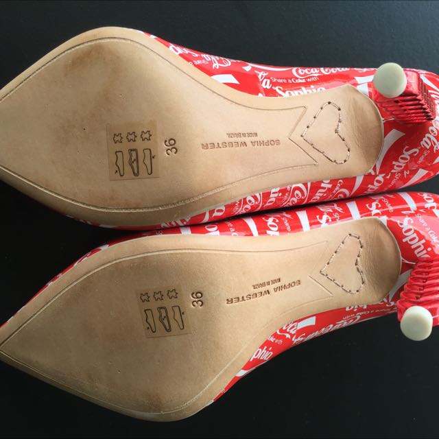 Sophia webster coca cheap cola shoes