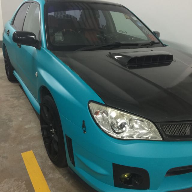 wrx bonnet