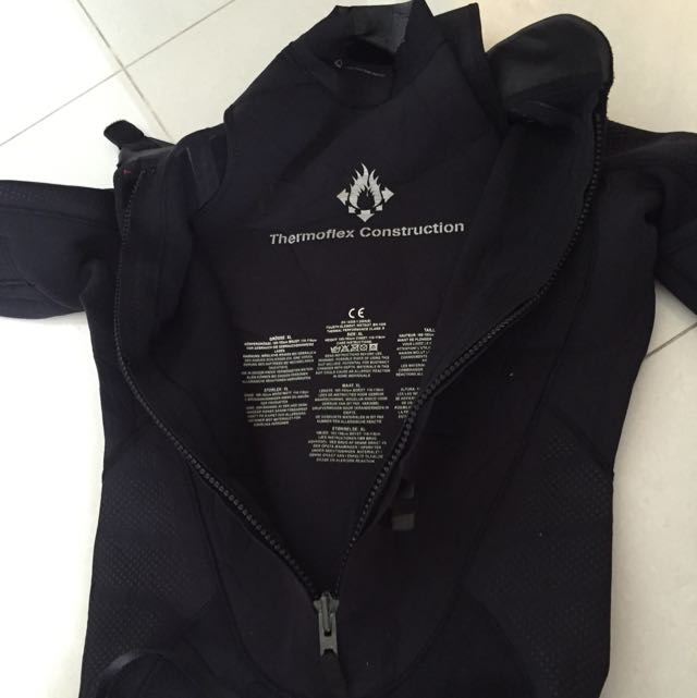Xl Black Scuba Dive Suit Sports On Carousell