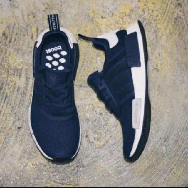adidas nmds navy blue