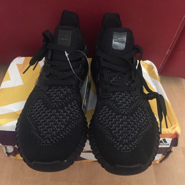 Adidas Yeezy Boost 350 X UltraBoost Custom Beckham Black Ultra Size 8