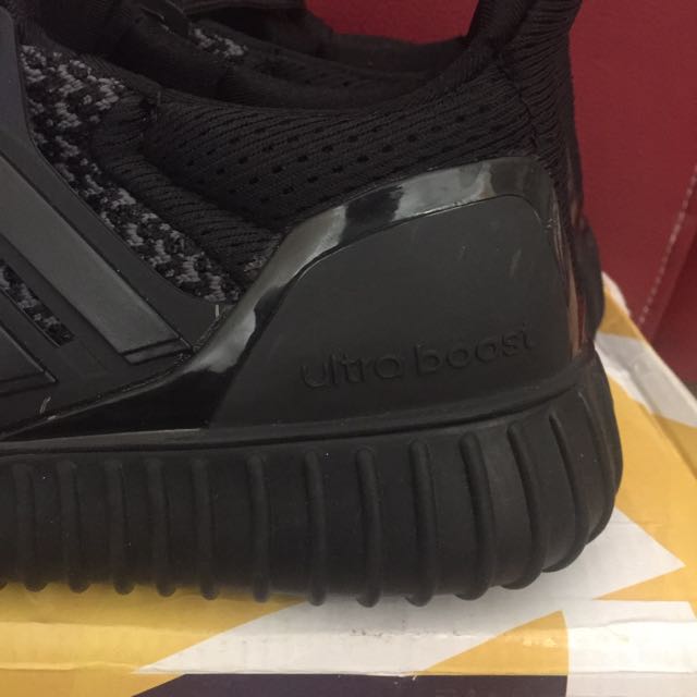 Adidas Yeezy Boost 350 X UltraBoost Custom Beckham Black Ultra Size 8