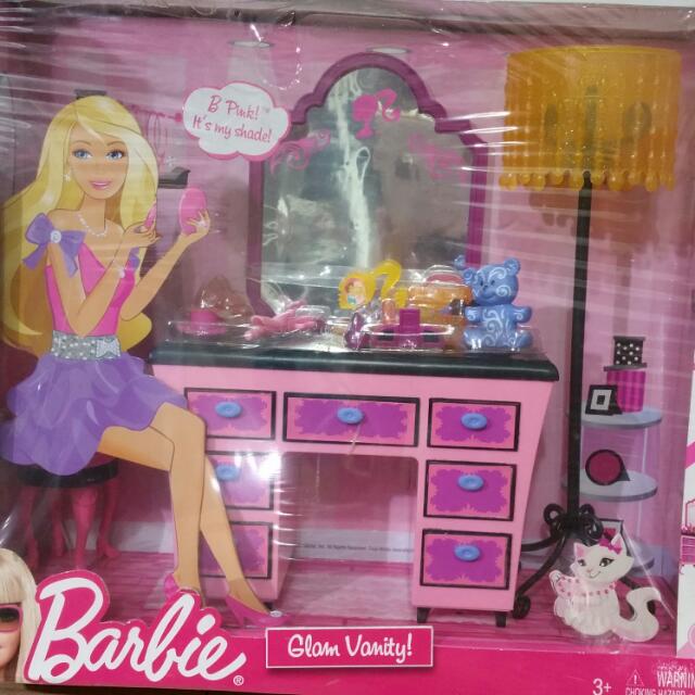 barbie doll dressing table