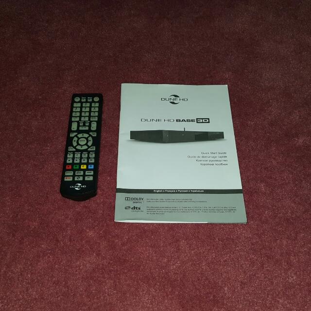 Dune Hd Base 3d Media Player Electronics On Carousell
