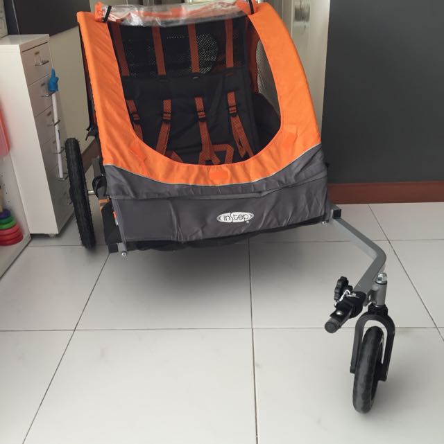 Instep quick n ez double bicycle trailer new arrivals