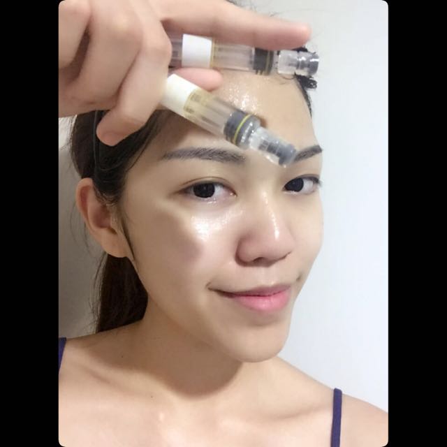 2 Syringe Japan Suikan Hada Hyaluronic Acid Essence 日本水感肌塗抹水光針, Beauty