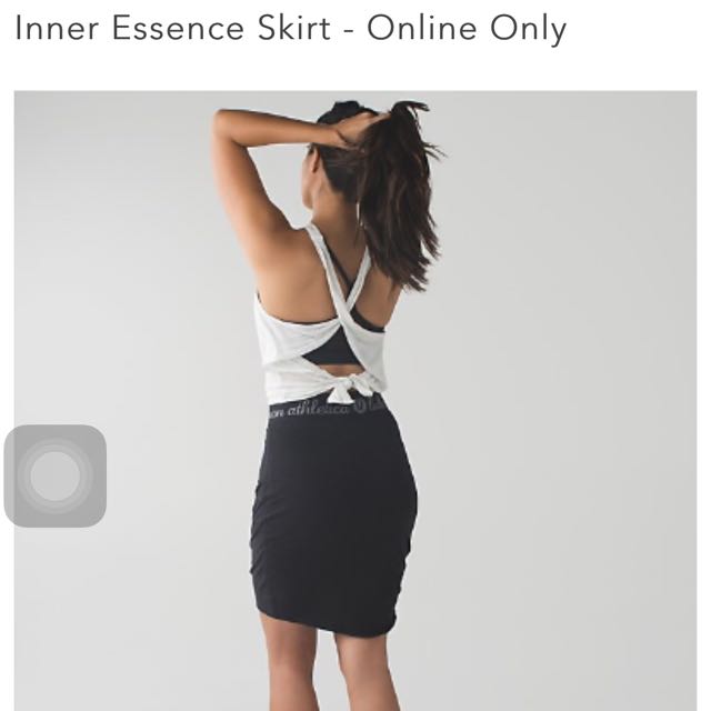 lululemon inner essence skirt