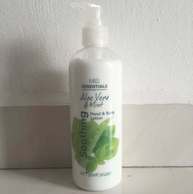 Marks And Spencer Aloe Vera And Mint Hand And Body Lotion Health Beauty On Carousell Marks and spencers hand &nail cream. carousell
