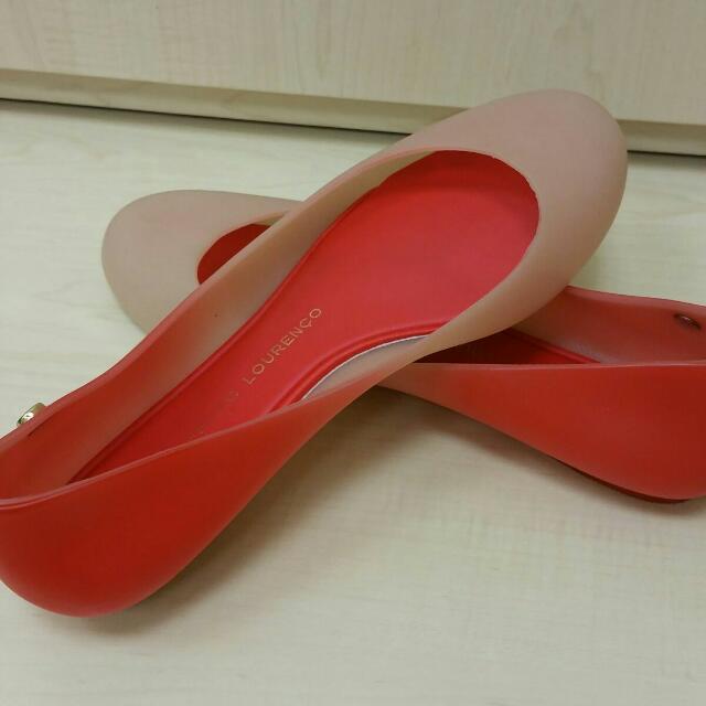 Melissa Pedro Lourenco Rubber Ballet Flats